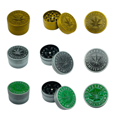 Grinder Metal Coffeeshop 3 Parts 40mm